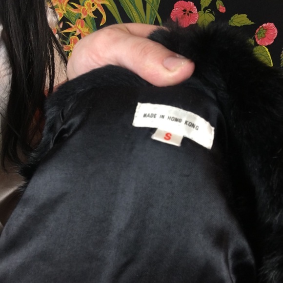 RABBIT FUR / VINTAGE COAT - Picture 7 of 8